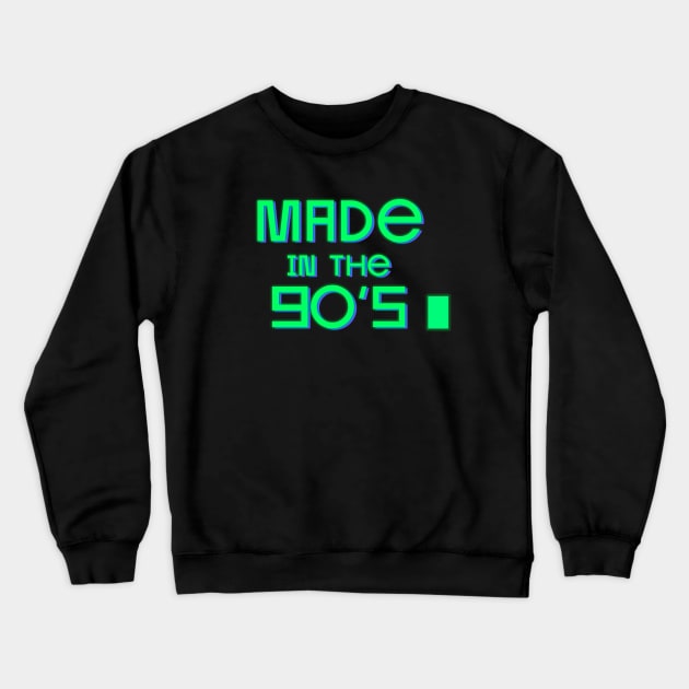 Technology 90-s Crewneck Sweatshirt by Danialliart